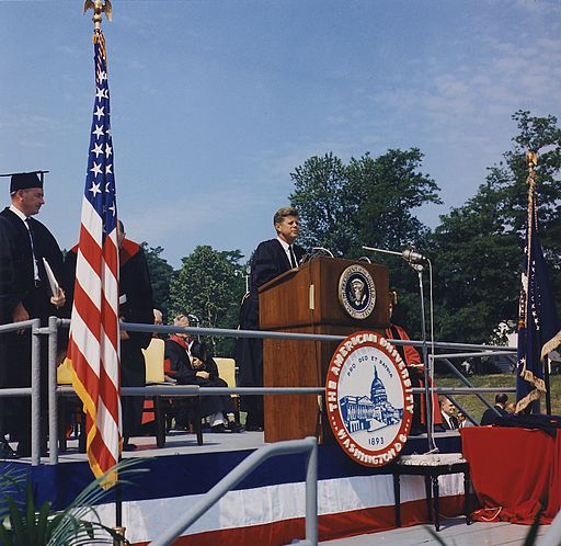 JFK's  Commencement Address at American University. Washington, D. C. June 10, 1963, From Uploaded