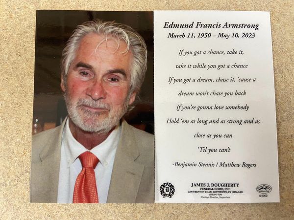 Edmund Francis Armstrong (3/11/1950 - 5/10/2023), From Uploaded