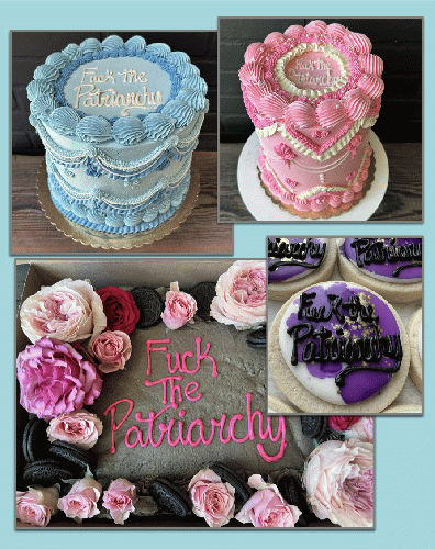 F*ck the Patriarchy bakery items, From Uploaded