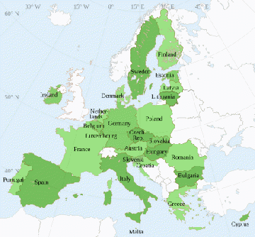 Member States of the European Union, From WikimediaPhotos