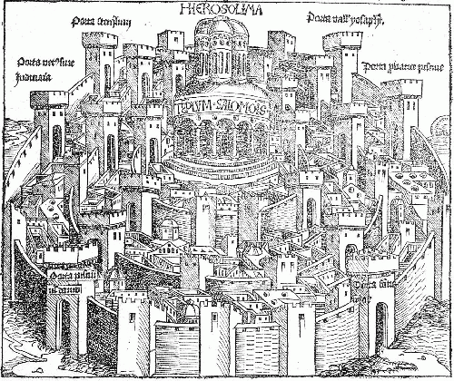 Solomon's Temple, also known as the First Temple, was the Holy Temple in ancient Jerusalem, on the Temple Mount, before its destruction by Nebuchadnezzar II after the Siege of Jerusalem of 587 BC., From Uploaded