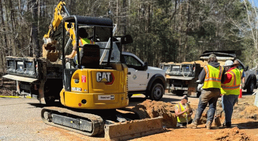 One of hundreds of Aiken water main repairs., From Uploaded
