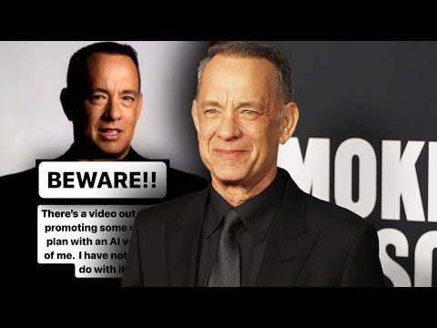 Tom Hanks Warns of Fake Dental Plan Ad Using AI Version of Him Several celebrities are warning of fake ads that are using AI versions of themselves to promote products. Gayle King revealed a ..., From YouTubeVideos