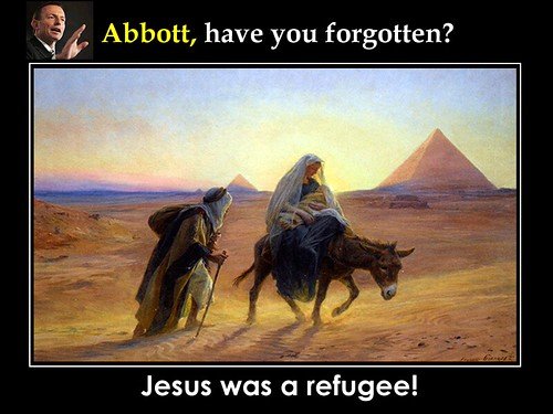 Jesus was a refugee, From CreativeCommonsPhoto