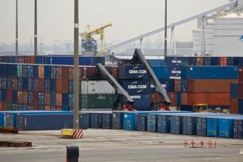 Shipping containers, From CreativeCommonsPhoto
